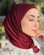 ⁦طقم حجاب قطعتين "بندانه + حجاب"⁩ - الصورة ⁦11⁩