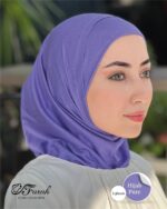 ⁦طقم حجاب قطعتين "بندانه + حجاب"⁩ - الصورة ⁦19⁩