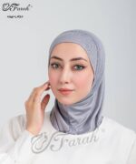 ⁦طقم حجاب قطعتين "بندانه + حجاب"⁩ - الصورة ⁦12⁩