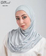 ⁦طقم حجاب قطعتين "بندانه + حجاب"⁩ - الصورة ⁦4⁩