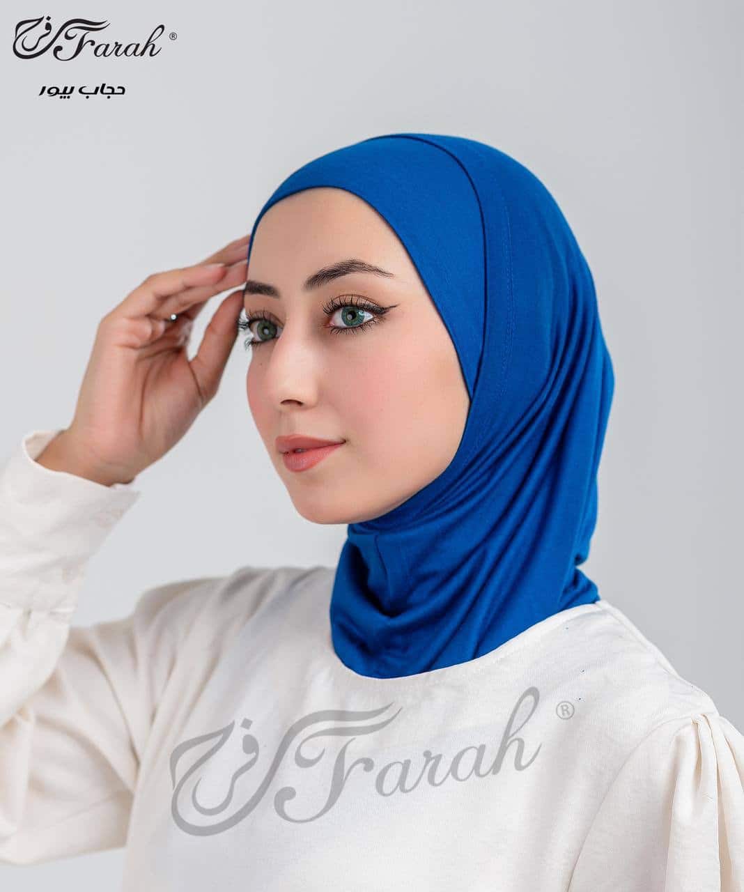 img_0865 طقم حجاب قطعتين "بندانه + حجاب" - الصورة 1