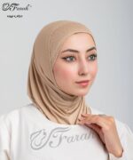 ⁦طقم حجاب قطعتين "بندانه + حجاب"⁩ - الصورة ⁦3⁩