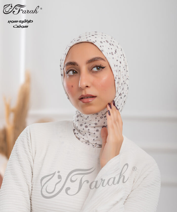 Printed Soft Tabakya Scarf - Image 16
