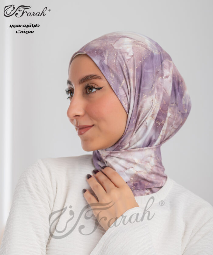 Printed Soft Tabakya Scarf - Image 9