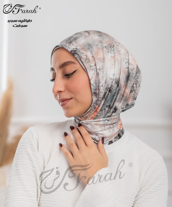 Printed Soft Tabakya Scarf - Image 6