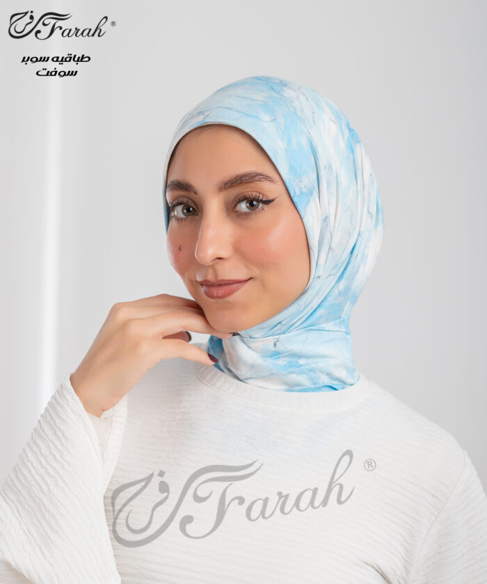 Printed Soft Tabakya Scarf - Image 3