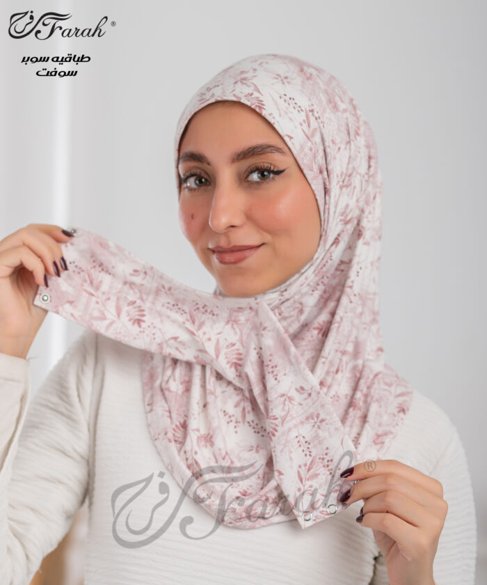 Printed Soft Tabakya Scarf - Image 2
