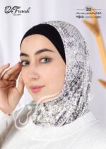 ⁦طقم حجاب بيور ديجيتال"قطعتين بندانه + حجاب "⁩ - الصورة ⁦2⁩