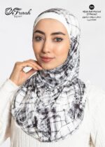 ⁦طقم حجاب بيور ديجيتال"قطعتين بندانه + حجاب "⁩ - الصورة ⁦3⁩