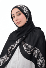 ⁦مودال بشريط ساتان مطبوع⁩ - الصورة ⁦2⁩