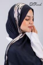 Modal With Printed Satin