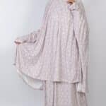 طقم صلاة قطعتين "جيبة + خمار "