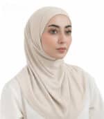 ⁦طقم حجاب كرستال قطعتين " بندانة + حجاب "⁩ - الصورة ⁦4⁩