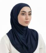 ⁦طقم حجاب كرستال قطعتين " بندانة + حجاب "⁩ - الصورة ⁦3⁩