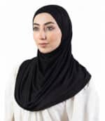 ⁦طقم حجاب كرستال قطعتين " بندانة + حجاب "⁩ - الصورة ⁦2⁩