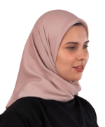 ⁦سكارف ساتان سادة⁩ - الصورة ⁦5⁩