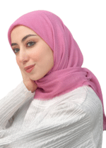 ⁦سكارف كتان ساده⁩ - الصورة ⁦8⁩