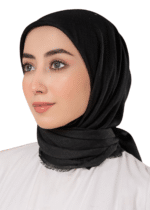 ⁦سكارف كتان ساده⁩ - الصورة ⁦7⁩