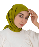 ⁦سكارف ساتان سادة⁩ - الصورة ⁦4⁩