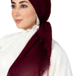 سكارف كتان ساده