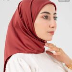 سكارف ساتان سادة